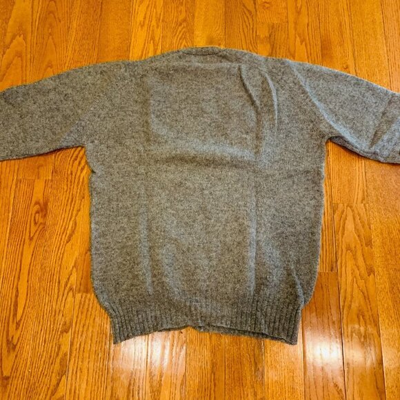 Paul Stuart Sweater Mens 100% Wool Crewneck Pullover Size Large Made In Scotland - Picture 2 of 16